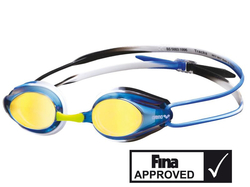 Plavecké brýle Arena Tracks Mirror Junior modré