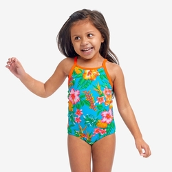 Dětské dívčí plavky Funkita Blue Hawaii