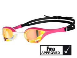 Plavecké brýle Arena Cobra Ultra Swipe Mirror růžová