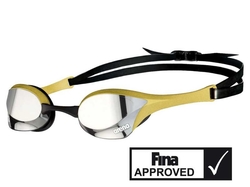Plavecké brýle Arena Cobra Ultra Swipe Mirror zlatá