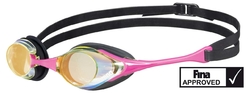 Plavecké brýle Arena Cobra Swipe Mirror růžové 