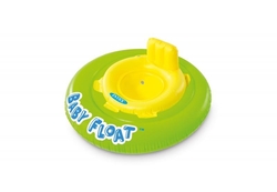 Kruh dětský dvojitý Intex MY BABY FLOAT 76 cm zelený