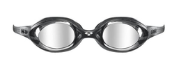 Plavecké brýle Arena Spider Junior černé zrcadlové
