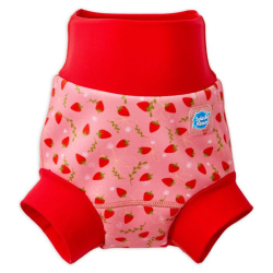 Kojenecké plavky SplashAbout New Happy Nappy Strawberry Field