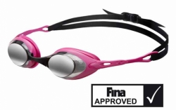 Plavecké brýle Arena Cobra Mirror růžové