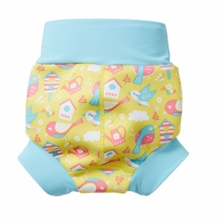 Kojenecké plavky SplashAbout New Happy Nappy ptáčci