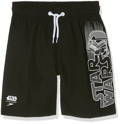 Chlapecké plážové šortky - plavky Speedo  Star Wars černé