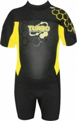 TWF  krátký dětský neopren Turbo žlutý
