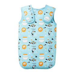 Baby neopren SplashAbout kombi zvířátka modrá