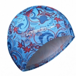 Speedo Sea Squad plavecká čepice modrá