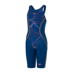 Závodní plavky - kombinéza Speedo Fastskin LZR Racer X Kneeskin modré