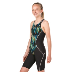 Závodní plavky - kombinéza Speedo Fastskin LZR Racer X Kneeskin černé