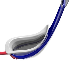 Plavecké brýle Speedo Fastskin Pure Focus Mirror modročervené