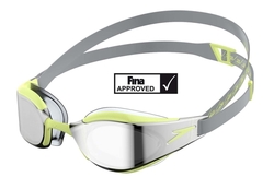 Plavecké brýle Speedo Fastskin Hyper Elite mirror žlutošedé