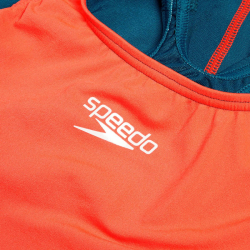 Závodní plavky - kombinéza Speedo Fastskin Endurance+ Max oranžové