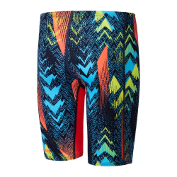 Chlapecké závodní plavky Speedo Fastskin Junior Endurance+ Max High Waisted Jammer pruhované