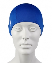 Speedo Polyester Junior plavecká čepice modrá