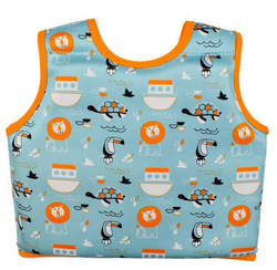 Dětská plavací vesta SplashAbout Go Splash modrá zvířátka