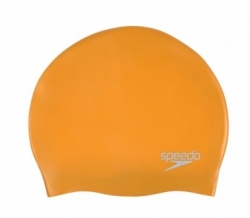 Plavecká čepice Speedo Plain Moulded Silicone Cap zlatá