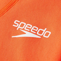 Chlapecké závodní plavky Speedo Fastskin Junior Endurance+ Max High Waisted Jammer oranžové