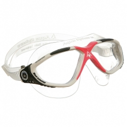 Plavecké brýle Aqua Sphere Vista červené čiré