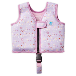 Dětská plavací vesta SplashAbout Go Splash s páskem Lilac Spring