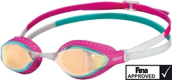 Plavecké brýle Arena Air-Speed zrcadlové růžové
