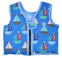 Dětská plavací vesta SplashAbout Go Splash lodička