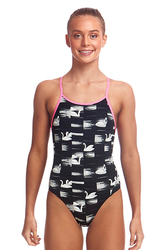 Dívčí plavky Funkita Black Swan