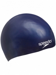 Plavecká čepice Speedo Plain Moulded Silicone Junior navy