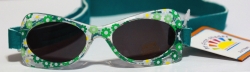 Dětské sluneční brýle RKS 2-5 - zelená kytička