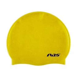 Plavecká čepice RAS žlutá