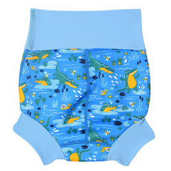 Kojenecké plavky SplashAbout New Happy Nappy  krokodýli