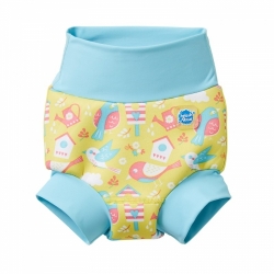 Kojenecké plavky SplashAbout New Happy Nappy ptáčci