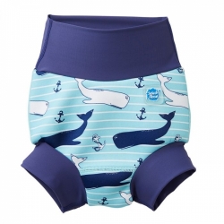 Kojenecké plavky SplashAbout New Happy Nappy velryba