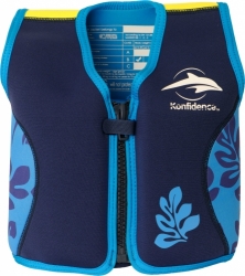 Dětská plavací vesta Konfidence modrá