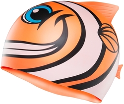 Plavecká čepice Tyr rybka oranžová