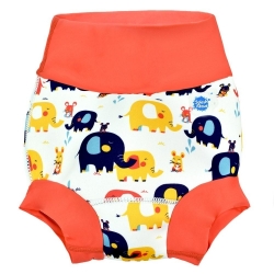 Kojenecké plavky SplashAbout New Happy Nappy sloni