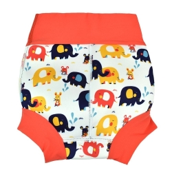 Kojenecké plavky SplashAbout New Happy Nappy sloni