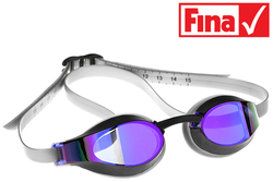 Plavecké brýle Mad Wave X-Look rainbow modrofialové