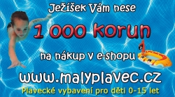 Dárkový poukaz Malý plavec 1 000 Kč