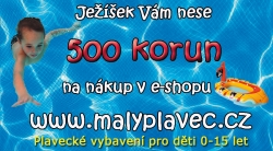Dárkový poukaz Malý plavec 500 Kč