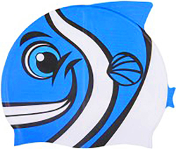 Plavecká čepice Tyr rybka modrá