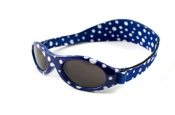 Dětské sluneční brýle Kidz Banz modrý puntík 2-5 let