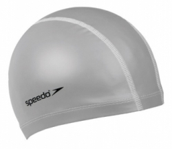 Plavecká čepice Speedo ULTRA Pace Cap stříbrná