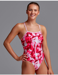Dámské plavky Funkita Pink Pane