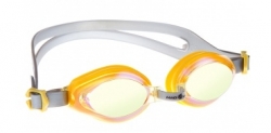 Plavecké brýle juniorské Mad Wave Aqua rainbow oranžové