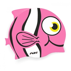 Dětská plavecká čepice RAS rybka růžová