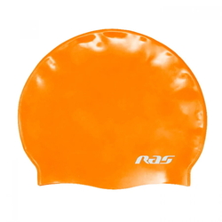 Dětská plavecká čepice RAS Junior oranžová