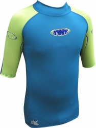 Dětské plavecké UV tričko TWF modrozelené